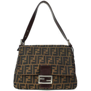 Fendi Zucca Mamma Bucket Semi Shoulder Bag